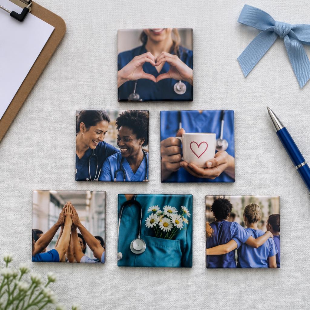 Nurse & Hospital Care Set Magnets